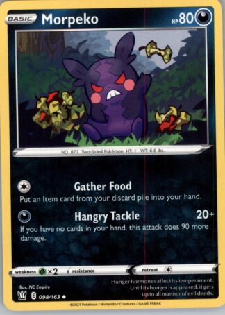 Morpeko SWSH05: Battle Styles 098/163