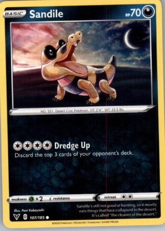Sandile SWSH04: Vivid Voltage 107/185