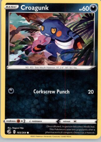 Croagunk SWSH08: Fusion Strike 165/264