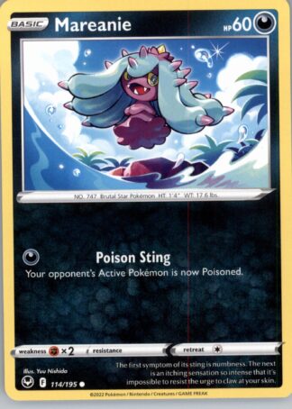 Mareanie SWSH12: Silver Tempest 114/195 (Normal)