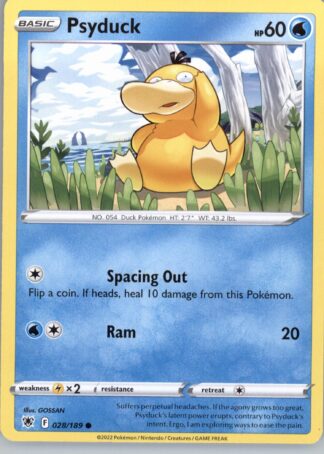Psyduck SWSH10: Astral Radiance 028/189
