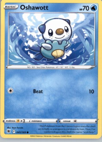 Oshawott SWSH10: Astral Radiance 041/189