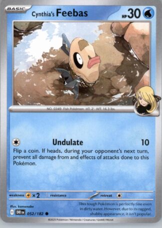 Cynthia's Feebas SV10: Destined Rivals 052/182