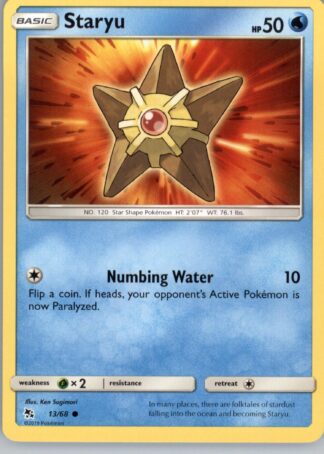 Staryu Hidden Fates 13/68