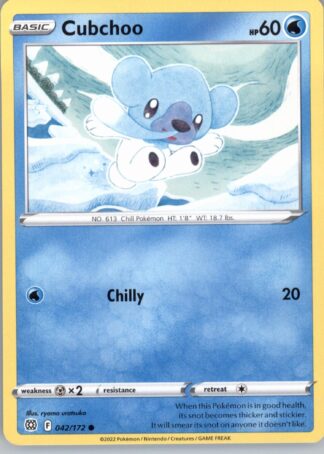 Cubchoo SWSH09: Brilliant Stars 042/172