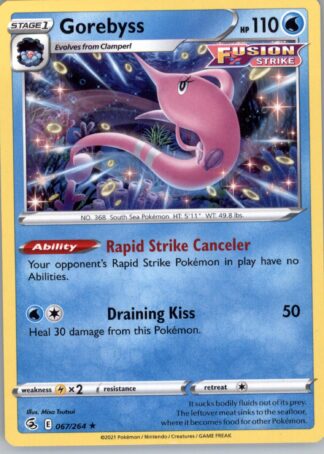 Gorebyss SWSH08: Fusion Strike 067/264