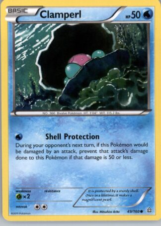 Clamperl XY - Primal Clash 49/160