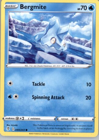 Bergmite SWSH07: Evolving Skies 044/203