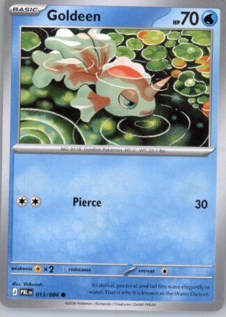 Goldeen ME05: Pitch Black 013/084 (Normal)