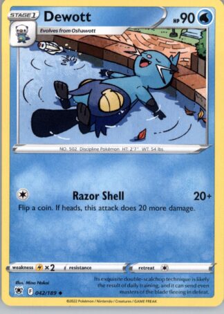 Dewott SWSH10: Astral Radiance 042/189