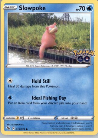Slowpoke Pokemon GO 019/078