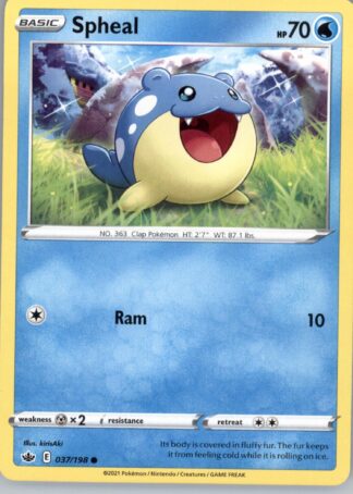 Spheal SWSH06: Chilling Reign 037/198
