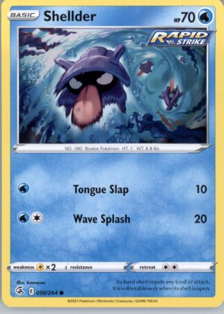 Shellder SWSH08: Fusion Strike 050/264