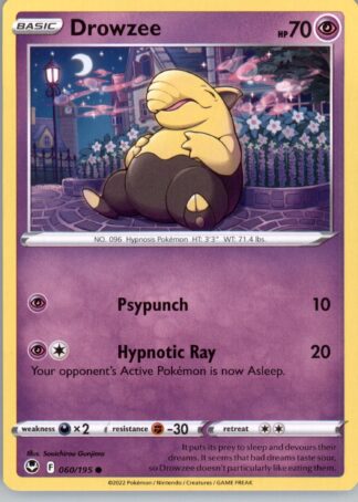 Drowzee SWSH12: Silver Tempest 060/195