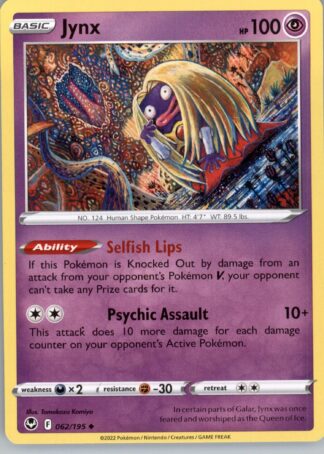 Jynx SWSH12: Silver Tempest 062/195