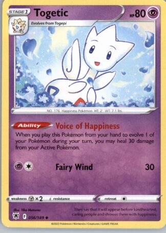 Togetic SWSH10: Astral Radiance 056/189