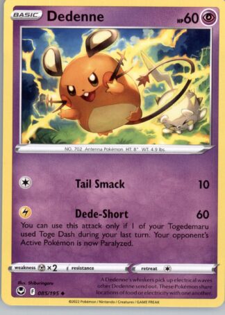 Dedenne SWSH12: Silver Tempest 085/195