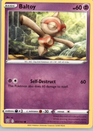 Baltoy SWSH05: Battle Styles 057/163