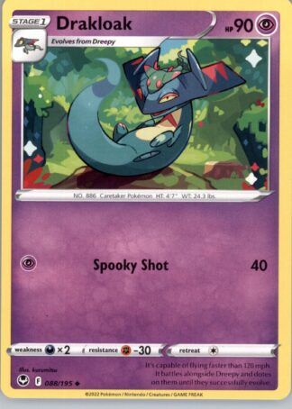Drakloak SWSH12: Silver Tempest 088/195