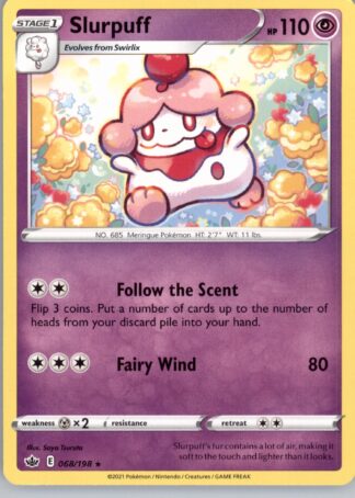 Slurpuff SWSH06: Chilling Reign 068/198