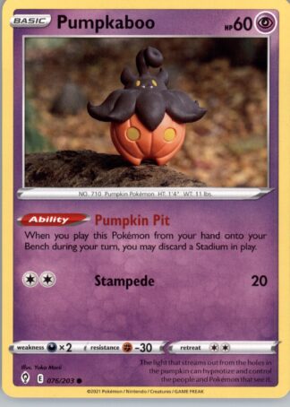 Pumpkaboo SWSH07: Evolving Skies 076/203
