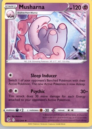Musharna SWSH08: Fusion Strike 122/264