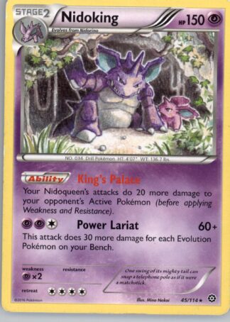 Nidoking XY - Steam Siege 45/114