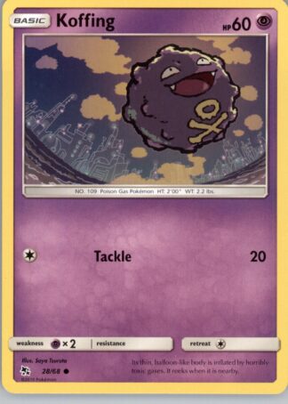 Koffing Hidden Fates 28/68
