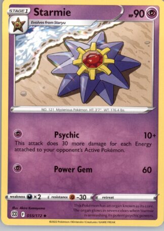Starmie SWSH09: Brilliant Stars 055/172