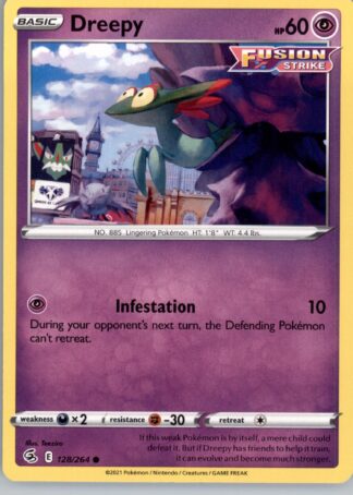 Dreepy SWSH08: Fusion Strike 128/264