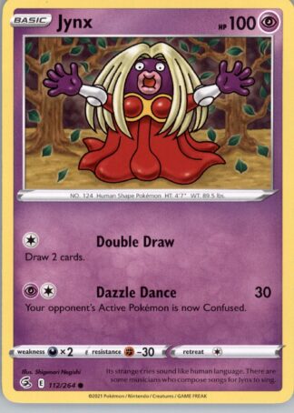 Jynx SWSH08: Fusion Strike 112/264