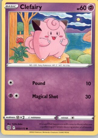 Clefairy SWSH09: Brilliant Stars 053/172