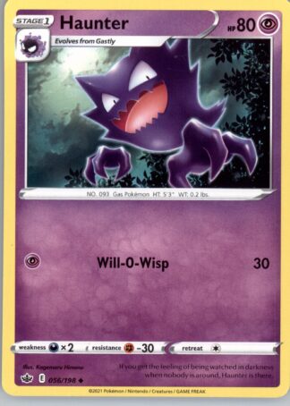 Haunter SWSH06: Chilling Reign 056/198