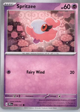 Spritzee SV: Prismatic Evolutions 038/131