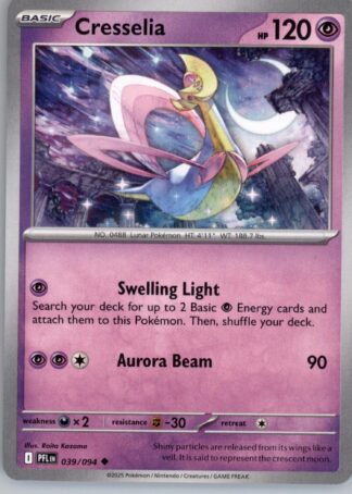 Cresselia ME02: Phantasmal Flames 039/094