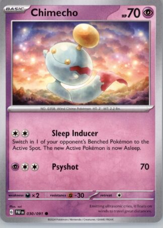 Chimecho SV: Paldean Fates 030/091