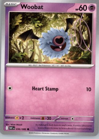 Woobat SV: White Flare 036/086