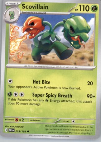 Scovillain SV01: Scarlet & Violet Base Set 029/198