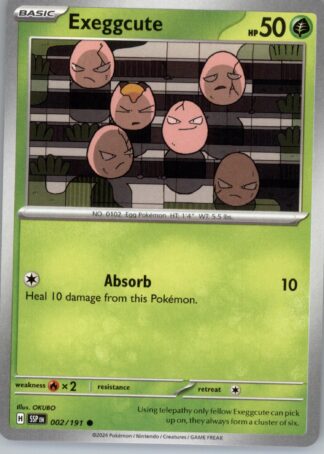 Exeggcute SV08: Surging Sparks 002/191