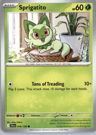 Sprigatito SV09: Journey Together 016/159