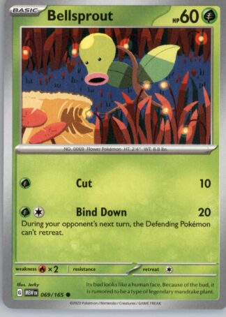 Bellsprout SV: Scarlet & Violet 151 069/165