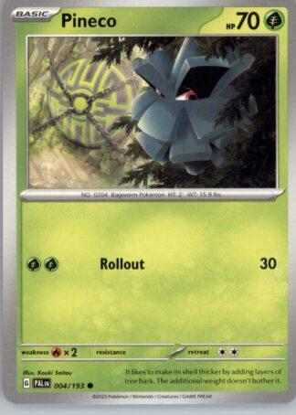 Pineco SV02: Paldea Evolved 004/193