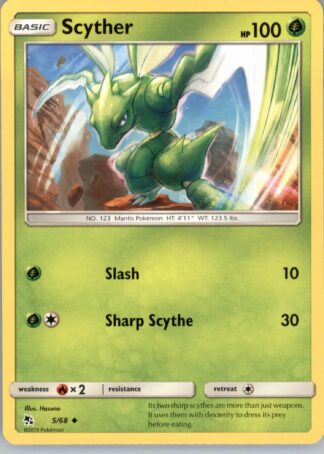 Scyther Hidden Fates 5/68
