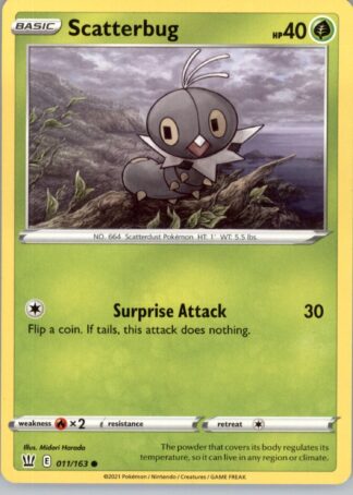 Scatterbug SWSH05: Battle Styles 011/163