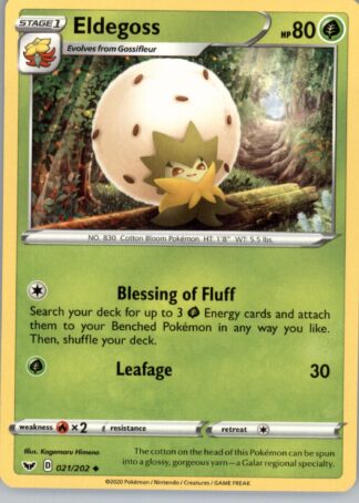 Eldegoss SWSH01: Sword & Shield Base Set 021/202