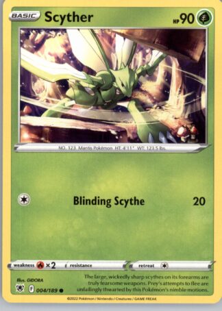 Scyther (004) SWSH10: Astral Radiance 004/189