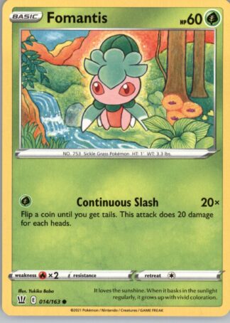 Fomantis SWSH05: Battle Styles 014/163