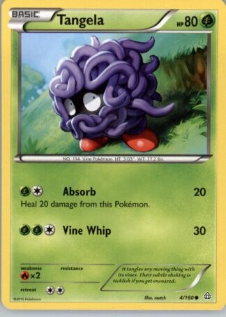 Tangela XY - Primal Clash 4/160