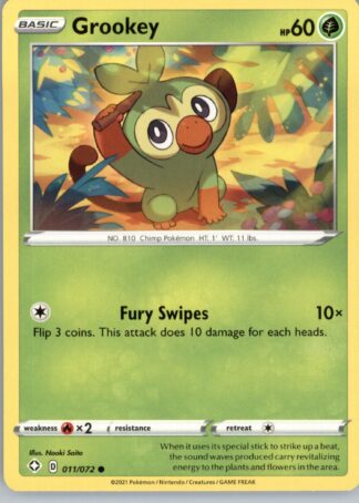 Grookey Shining Fates 011/072