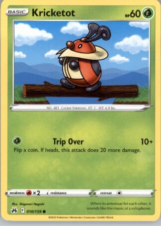 Kricketot SWSH: Crown Zenith 010/159